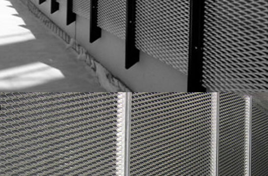 expanded metal mesh architecture